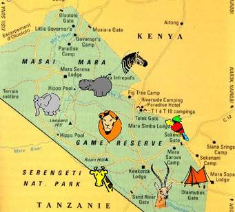 Masai Mara game reserve